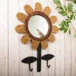 Natural Seagrass Wall Mirror (Style 3)