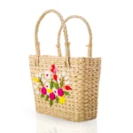 Kauna Grass Marketing Bag with Embroidery