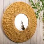 Natural Seagrass Wall Mirror (Style 2)