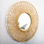 Natural Seagrass Wall Mirror - Image 2