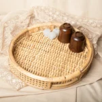 Natural Rattan Serving Tray - Image 2