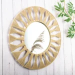 Jute Rope Decorative Wall Mirror - Image 2