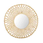 Natural Seagrass Wall Mirror - Image 3